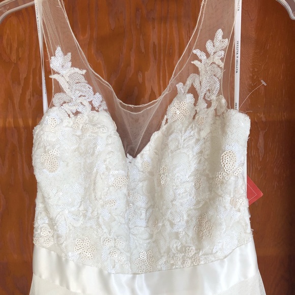 Watters & Watters Wedding Dress NWOT (Unaltered) - Picture 4 of 7